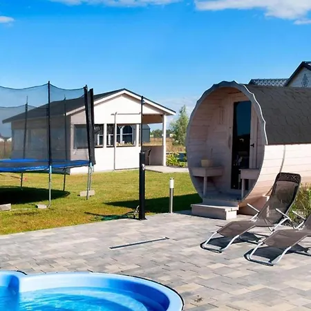 Homes With Pool, Sauna And Jacuzzi Ferienhaus *