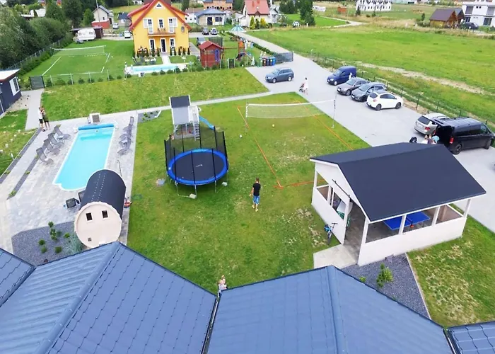 Homes With Pool, Sauna And Jacuzzi * Gąski