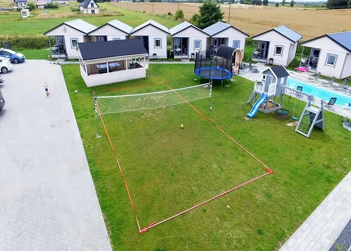 Homes With Pool, Sauna And Jacuzzi Gąski